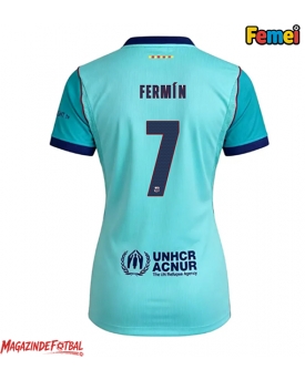 Barcelona Fermin Lopez #7 Tricou Fotbal Replică 2026-27 Femei Treilea Barcelona Fermin Lopez #7 Tricou Fotbal Replică 2026-27 Femei Treilea